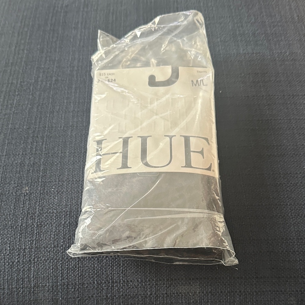 HUE Classic Brown and Black Animal Print Tights